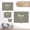 Spreuken - Knus plekje - Tekst - Zomer tuinposter los doek klein -Xsfeer9_DE