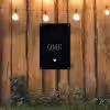 Spreuken - Geniet - Quotes tuinposter los doek klein -sfeer1
