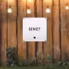 Spreuken - Geniet - Quotes tuinposter los doek klein -sfeer1