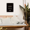 Spreuken - Hakuna matata - Quotes tuinposter los doek klein -sfeer7