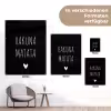 Spreuken - Hakuna matata - Quotes tuinposter los doek klein -Xsfeer9_DE