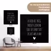 Spreuken - Ik heb het nog nooit gedaan dus - Quotes tuinposter los doek klein -Xsfeer9_DE