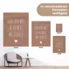 Spreuken - Van jou wil ik er nog wel eentje - Quotes tuinposter los doek klein -Xsfeer9_DE