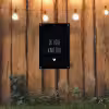 Spreuken - Ik hou van jou - Quotes tuinposter los doek klein -sfeer1