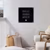 Spreuken - Adem kusjes in en blaas hartjes uit - Quotes tuinposter los doek klein -sfeer8