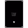 Spreuken - Lief - Quotes tuinposter los doek klein -3d