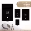 Spreuken - Lief - Quotes tuinposter los doek klein -Xsfeer9_DE