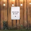 Spreuken - Mag ik dan bij jou - Quotes - Claudia de Breij tuinposter los doek klein -sfeer1