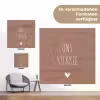 Spreuken - Ons stekkie - Quotes tuinposter los doek klein -Xsfeer9_DE