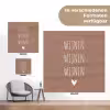 Spreuken - Wijnen wijnen wijnen - Quotes tuinposter los doek klein -Xsfeer9_DE