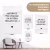 Spreuken - Wat ben je mooi vandaag - Quotes tuinposter los doek klein -Xsfeer9_DE
