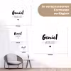 Tekst - Geniet meer niet - Genieten - Quotes tuinposter los doek klein -Xsfeer9_DE