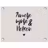 Tekst - Wijn - Zonnetje, wijntje & kletsen - Quotes tuinposter los doek klein -3d
