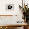Tekst - Quotes - Zonnetje, wijntje & kletsen - Wijn tuinposter los doek klein -sfeer7