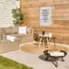 droom-beige tuinposter los doek klein -sfeer4