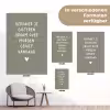 droom-groen tuinposter los doek klein -Xsfeer9_DE