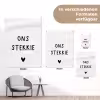 Ons stekkie - Spreuken - Quotes tuinposter los doek klein -Xsfeer9_DE