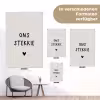 onsstekkie-beige tuinposter los doek klein -Xsfeer9_DE