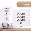 Wijnen wijnen wijnen - Spreuken - Quotes tuinposter los doek klein -Xsfeer9_DE