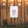 Huisje boompje baby - Spreuken - Quotes tuinposter los doek klein -sfeer1
