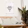 Huisje boompje baby - Spreuken - Quotes tuinposter los doek klein -sfeer7