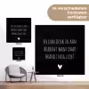 Quotes - En dan denk ik aan Brabant - Spreuken - Guus Meeuwis tuinposter los doek klein -Xsfeer9_DE
