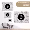 Quotes - Gelukkig - Tekst - Oh happy day tuinposter los doek klein -Xsfeer9_DE