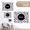 Quotes - Hartje - Tekst - Geniet tuinposter los doek klein -Xsfeer9_DE