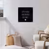 Quotes - Liefde maakt van een huis een thuis - Spreuken tuinposter los doek klein -sfeer8