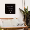 Quotes - Doe mij maar levenslang met jou - Spreuken tuinposter los doek klein -sfeer7