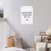 Quotes - Doe mij maar levenslang met jou - Spreuken tuinposter los doek klein -sfeer8