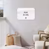 Quotes - Pluk de dag - Tekst - Zwart wit - Hartje tuinposter los doek klein -sfeer8
