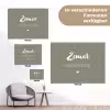 Quotes - Zomer, zon, wijn & kletsen - Tekst - Zomer tuinposter los doek klein -Xsfeer9_DE