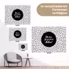 Quotes - Tekst - Hé zon ga je mee stralen? - Zon tuinposter los doek klein -Xsfeer9_DE