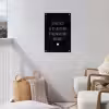 Quotes - Wat je allemaal met me doet - Spreuken tuinposter los doek klein -sfeer8