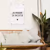Quotes - Zo moeder zo dochter - Mama - Dochter - Spreuken tuinposter los doek klein -sfeer7