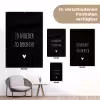 Quotes - Zo moeder zo dochter - Spreuken - Mama - Dochter tuinposter los doek klein -Xsfeer9_DE
