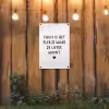 Thuis is het plekje waar de liefde woont - Spreuken - Quotes tuinposter los doek klein -sfeer1