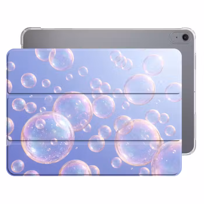 iPad-Hülle - Pastell - Blasen - Verträumt