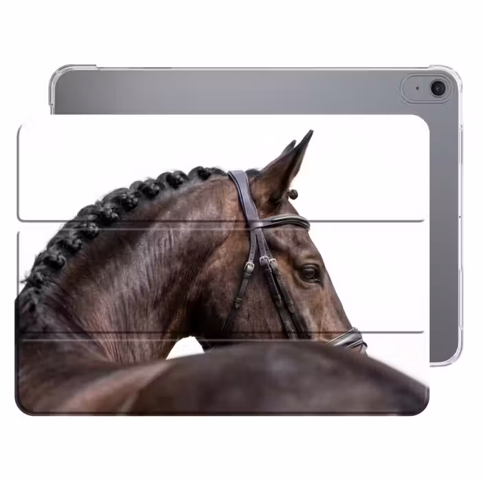 iPad-Hülle - Porträt - Pferd - Elegant