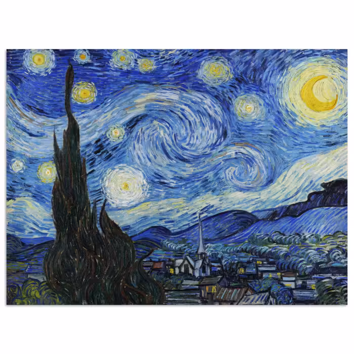 Poster - Die sternenklare Nacht - Vincent van Gogh