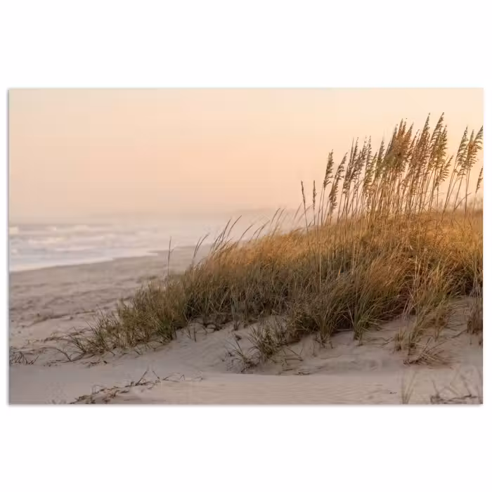Poster - Dünenlandschaft - Sonnenuntergang - Strand