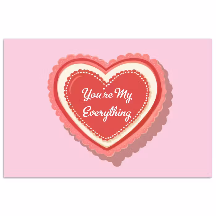 Poster - Liebe - Herz - Valentinstag