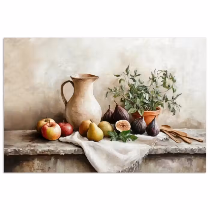 Poster - Obst - Kräuter - Ländlich