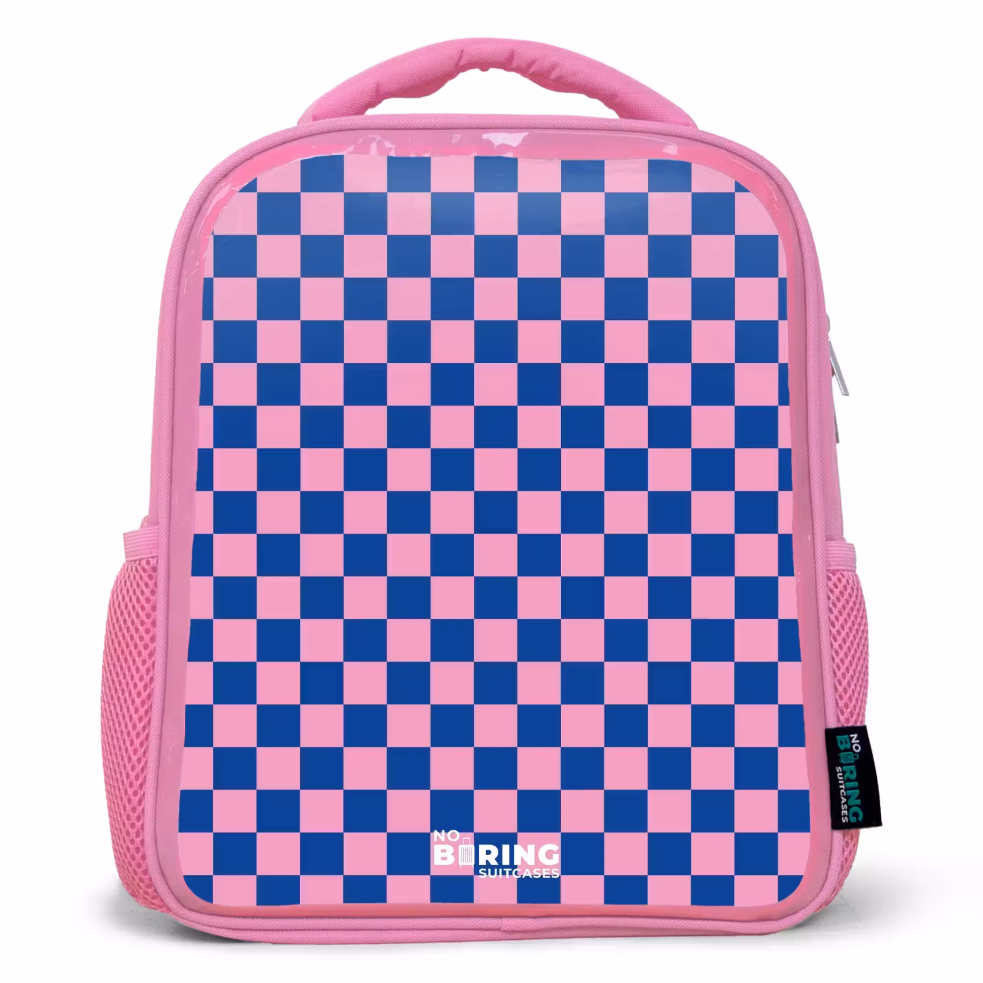 Rucksack Kind - Rosa - Blöcke - Blau - Rosa
