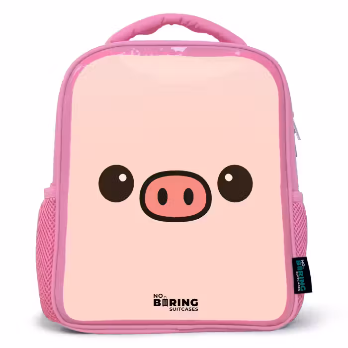 Rucksack Kind - Rosa - Kawai - Schwein - Rosa