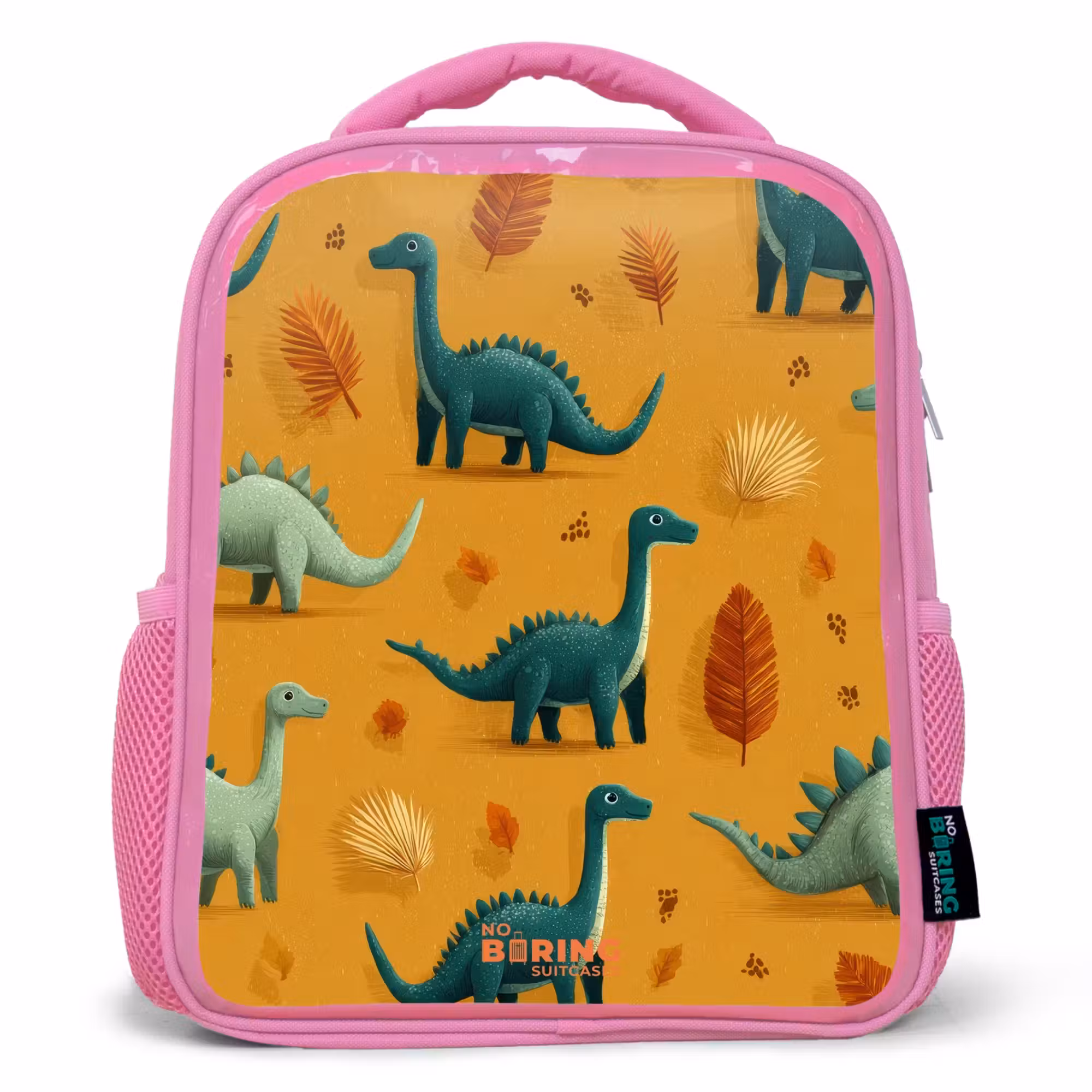Rucksack Kind - Rosa - Langhälse in herbstlicher Landschaft