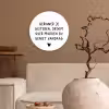 Spreuken - Herinner je gisteren droom over morgen en geniet vandaag - Quotes Wandcirkel kunststof plaat 5mm dik klein -sfeer1