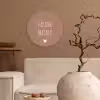 Spreuken - Hakuna matata - Quotes Wandcirkel kunststof plaat 5mm dik klein -sfeer1