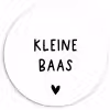 Spreuken - Kleine baas - Quotes Wandcirkel kunststof plaat 5mm dik klein -3d